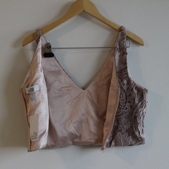 NWT Belle Badgley Mischka 2 Piece Evening Gown Set - Picture 9 of 16